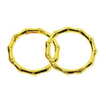 Eco-friendly Bikini Hardware Round Buckle Slider Underwear Accessory Alloy Adjuster Buckle Decorative O Rings