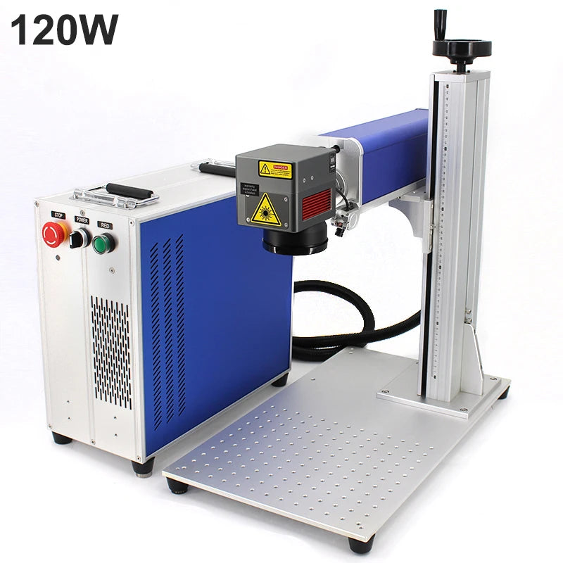 Jpt Raycus Fiber Laser Marking Machine 30w 60w 100w 120w 200w Mopa M7 Laser Marking and Cutting Metal Machine for Jewelry