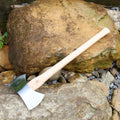 High Quality Outdoor Heavy Duty Double Blade Viking Axe Double Sided Heads Hickory Felling Chopping Felling Tree Axe
