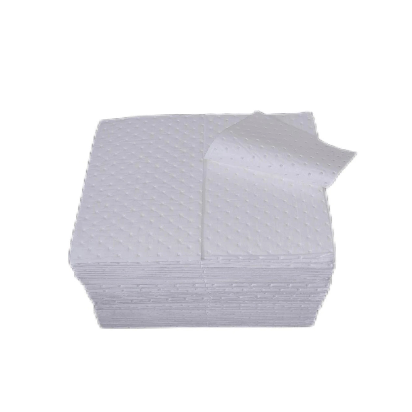Eco-Friendly Oil Absorbing Mat 40x50cm Dimpled Tearable Polypropylene Marine Industrial Oil Absorbent Pad Oilspillpro OOA-M0400