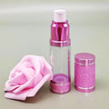 15ml30ml 50ml100ml 120ml pink Gold Purple Spray Pump Bottle Round Empty Plastic Bottle pink Cosmetic Travel Vacuum Lotion Bottle