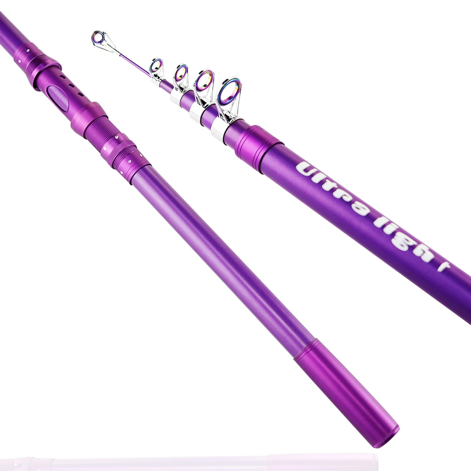 2.1m 2.4m 2.7m 3m 3.6m Telescopic Fishing Rod Glass Fibre Pole Fishing Rod Fishing