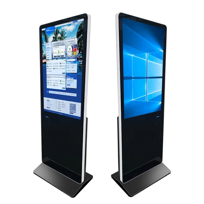 43-75 Inch LCD Display Touch Screen Self Service Printing Kiosk Shopping Mall Digital Standee Touch Screen Kiosk