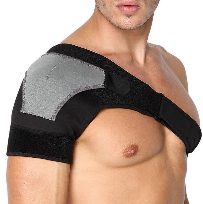 Wholesale Football Sport Protection Equipment Single Shoulder Brace Reduce Damage Elastic Shoulder Pads