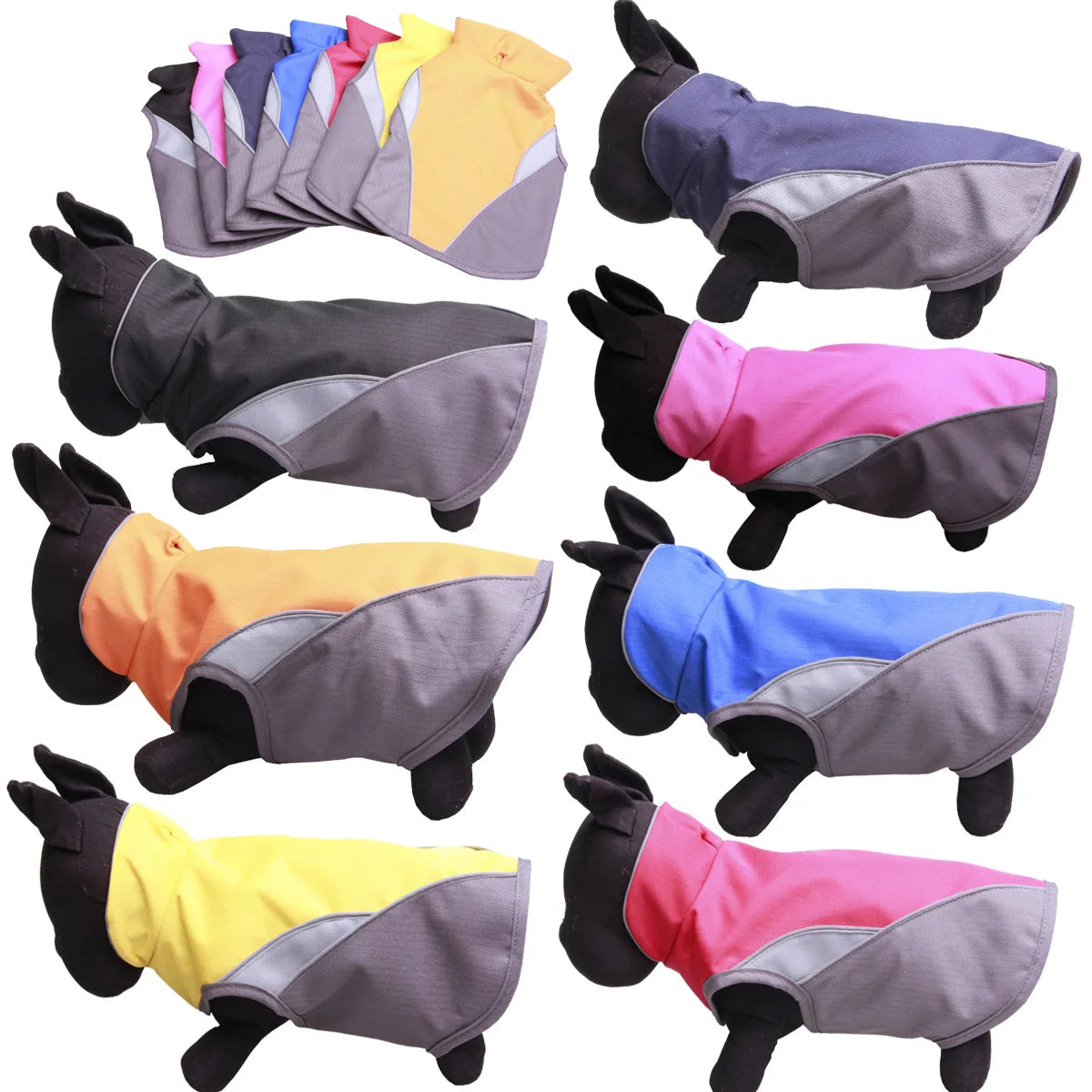 Windproof Thermal Small Dog Teddy Bow Vest Jacket Pet Cross Body Harness Windbreaker Clothing