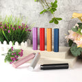 8ml 10ml Mini Portable Aluminum Perfume Spray Bottles Empty with Pump Sprayer and Silk Screen Printing
