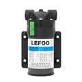 LEFOO 50GPD NSF Approval RO Booster Pump 24v for Water Purifier DC RO Diaphragm Booster Pump Pressure Pump
