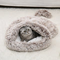 Wholesale Plush Warm Heated Soft Washable Cushion Fluffy Cat Bed Pet Beds
