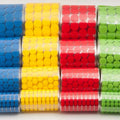 Color Round square Adjustable Printing Heavy Nylon Self-adhesive Back Point Circular Tape Mark Roll Hook and Loop Point