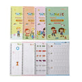 Educational English 4 PCS Magic Book Pen Sets Kids Hand Writing Books Children Magic Copybooks