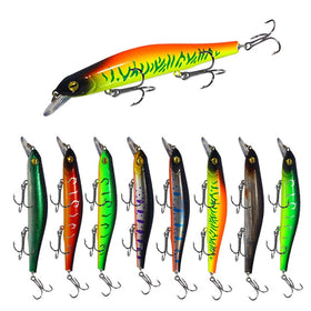 WEIHE Hot Model Magnetic Guide Ring 12.5cm/17.7g Fixed Weight System Fishing Bait Hard Dive 1.5 m Quality Wobblers Minnow
