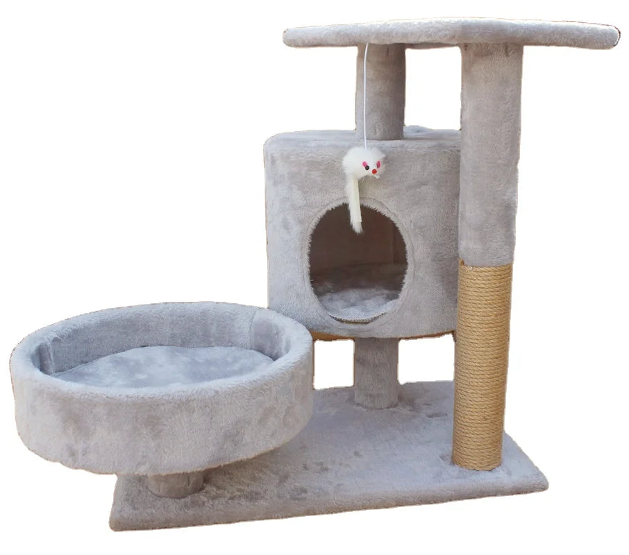 Wholesale Play Pet Stages Tower of Tracks Interactive 3-tier Cat Toy