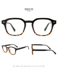 Fashion Plastic Eye Glasses Custom Print logo Optical Frames Stock Eyeglasses Women Men 2024