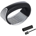 Hot Sell Trending Manual Crusher Kitchen Accessories Tool Garlic Peeler Brush Stainless Steel Garlic Press