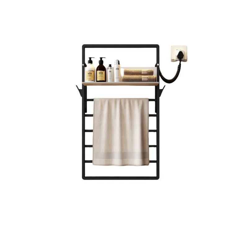 Hotel Wall Mount Stainless Steel Towel Heater Rail Bathroom Heated Electric Towel Radiator Towel Warmer Drying Rack