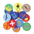 Various Outdoor Embroidered Iron on Boy Scout Patches for Clothes