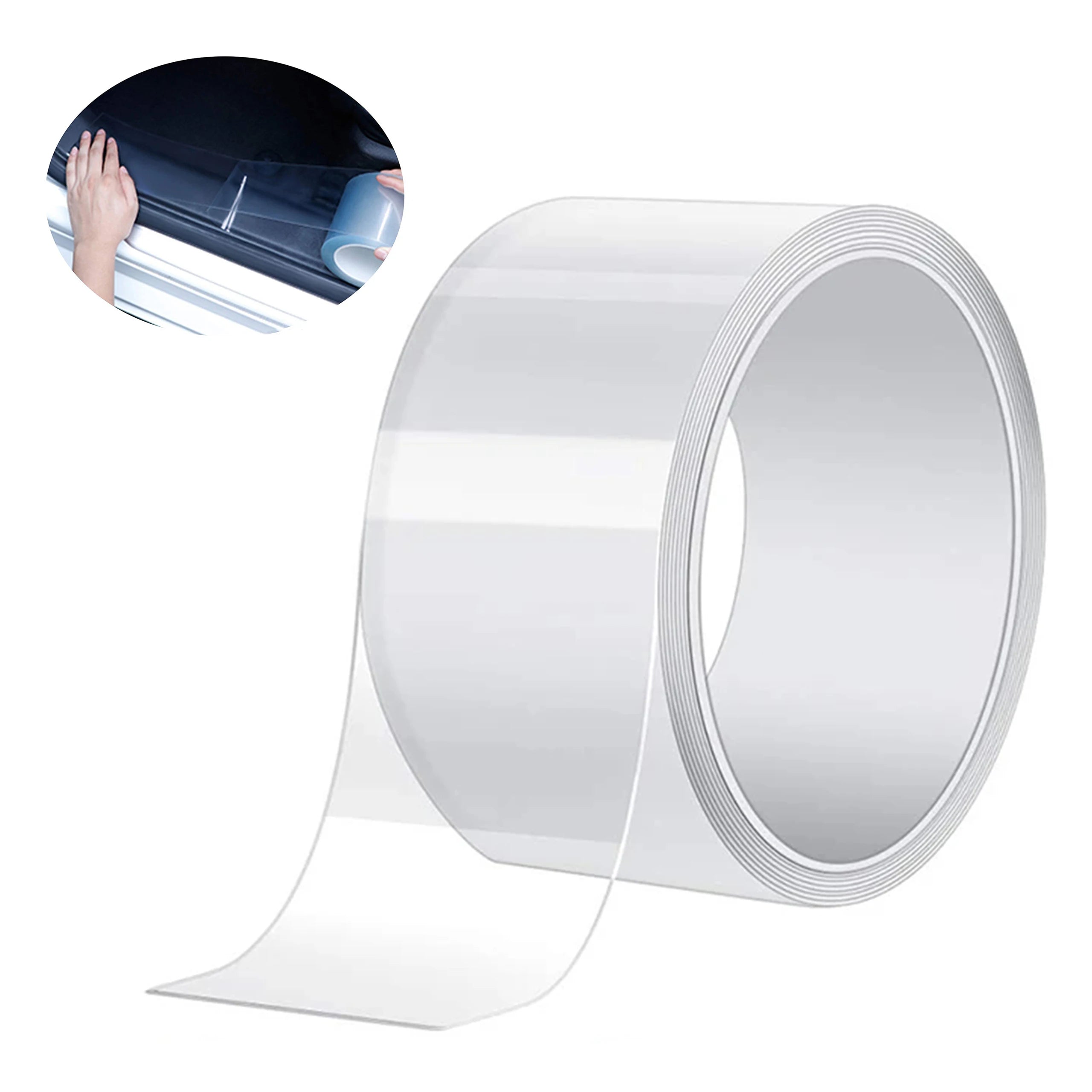 Single-sided Sealing Tape Self Adhesive Caulk Strip Sealant Tape Caulk Sealer Decorative Trim Strong Caulking Kitchen Car Tape