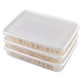 Dumpling Storage case  Refrigerator Food Storage Container Fridge Food Holder Dumplings Storage Box Stackable Transparent Plasti