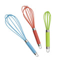 Kitchen Accessories Silicone Egg Beater Flash Sale Colorful Silicone Cream Butter Whisk Eco-Friendly Plastic Handle Baking Tools