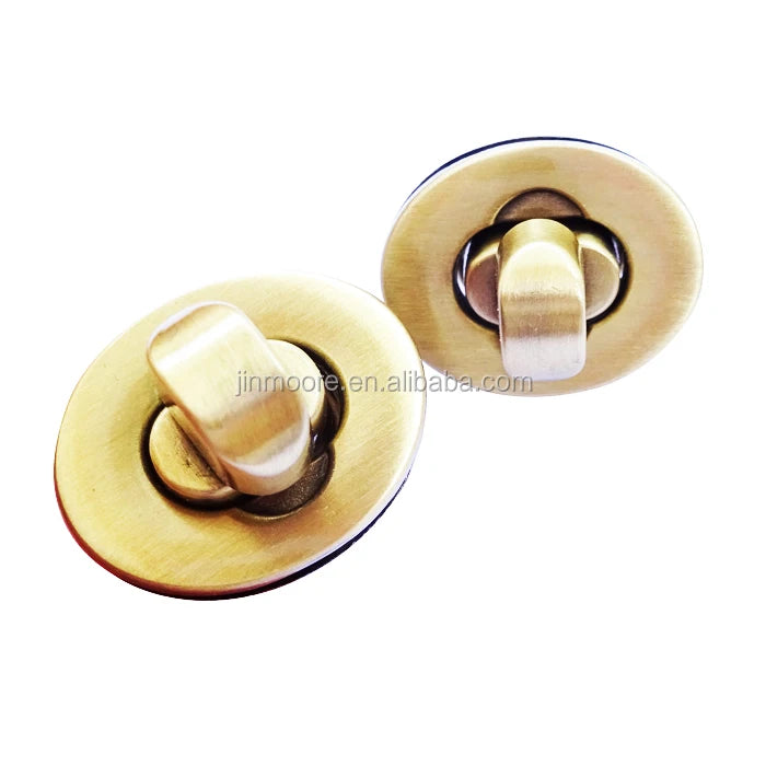 Egg Shape Oval Case Catch Buckle Bag Twist Lock Accessories MegaBDM