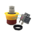 Good Quality EN61058 1.20123 80.37B44-1311 Push-Button Emergency-Stop Button Switch for Man Roland R500 Offset Parts