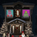 New Product Wholesale Christmas Creative LED Curtain Lights DIY Atmosphere APP Control Indoor and Outdoor Decorative Lights