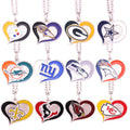 Alloy Heart-shaped Super Sport Charms Team Mixed Design American Football Charms Necklace