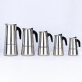 2Cup 4Cup 6Cup 9Cup 12Cup Portable European Big Belly Espresso Coffee Maker Stainless Steel Moka Pot Electric Mocha Coffee Pot