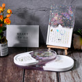 Diy Glue Mold Oval Rectangular Tray Silicone Mold Mirror Storage Accessories
