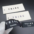 Factory Customized Woven Label Printing Tag Set Suitable for Clothing/Bags/Dresses