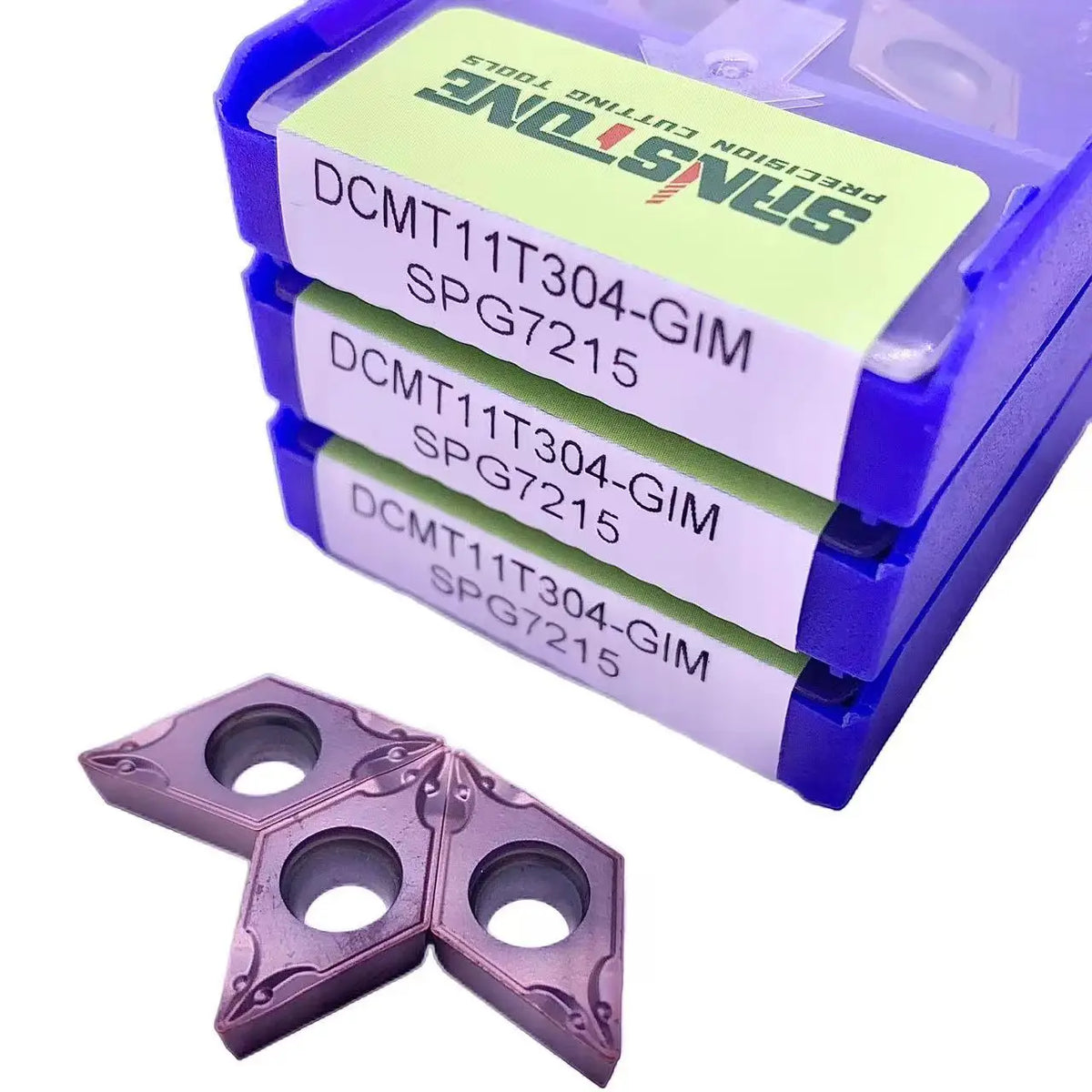 DCMT11T304 DCMT Carbide Insert High Efficiency Cutting Turning Insert Finishing Processing Metal Cutter CNC Machine Compatible