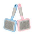 Cat Brushes Pet Grooming Comb for Dogs Cats Pets Shedding Hair Clean Brushes Self-Cleaning Puppy Cat Hair Removal Brush