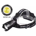 High-power Xhp360 Headlight 36-core Ultra-bright Wick Long-distance Telescopic Zoom Flashlight Fishing Light Camping Light
