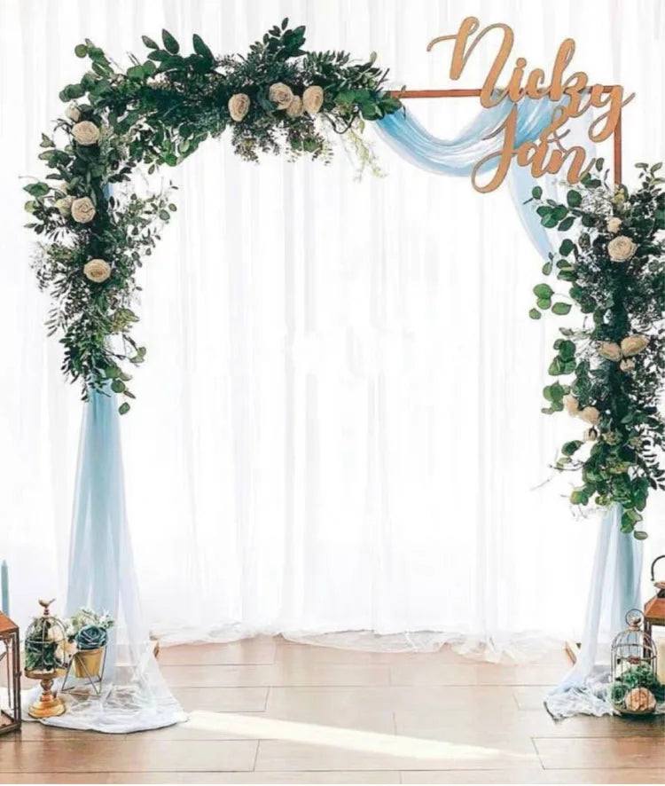 Hot Selling Beautiful Foldable Wedding Arch Stand for Wedding Gate Decoration