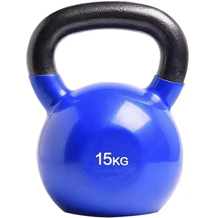 Wholesale REAP Gym Weightlifting PVC Cast Iron Customized Colored Competition Kettlebell 2-20KG Weight Range Unisex 360 Days