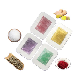 2025 Hot Selling 100 Pads Vegan Herbal Bamboo Charcoal Detoxify Non-Woven Fabric Foot Patches