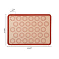 Wholesale Price 0.40mm Silicone Pastry Mat Macroon Liner 400*600mm