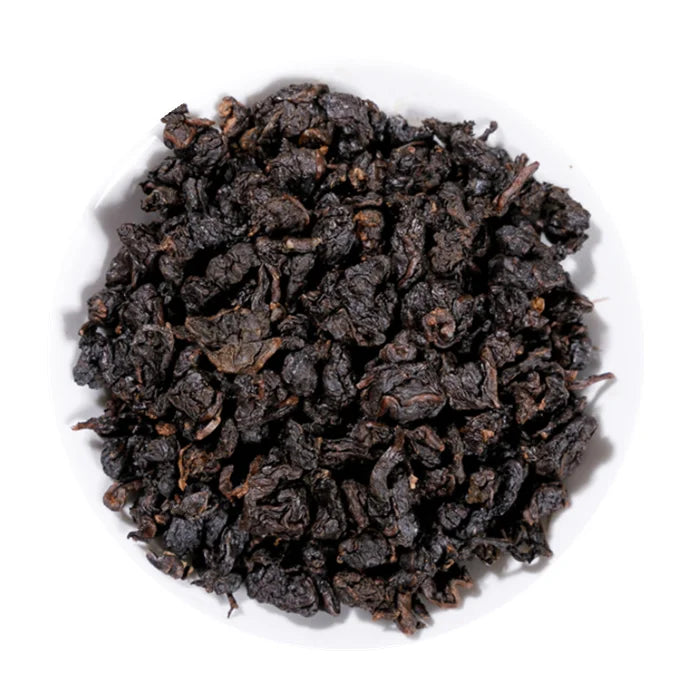 Hei Wu Long Bulk Bubble Tea Raw Material Black Oolong Tea Baked for Milk Tea