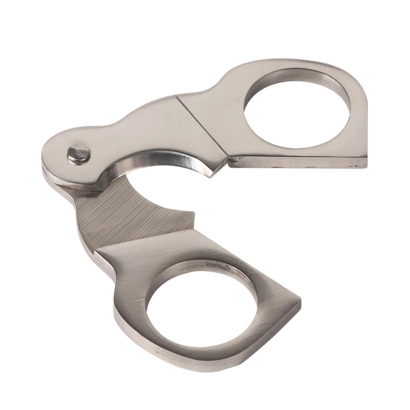 Erliao New Arrive Cigar Tool Smoking Accessories Custom Logo Cigar Cutter Scissors Metal Cigar Cutter