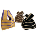 New Minimalist All-in-one Camisole Shopping Bag Knitted Carrying Tote Bag
