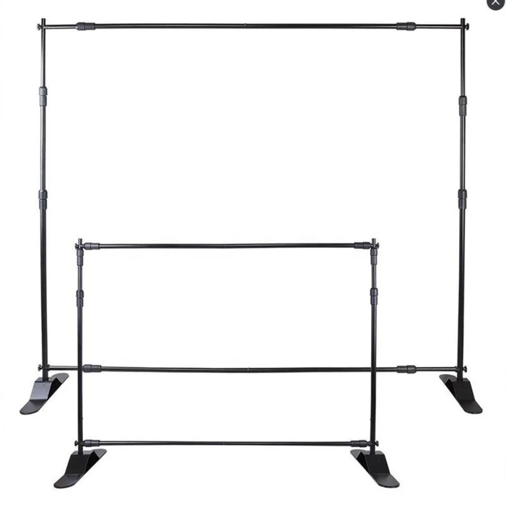 2026 Hot Sale 8*8FT Adjustable Shimmer Wall Frame for Wedding Events