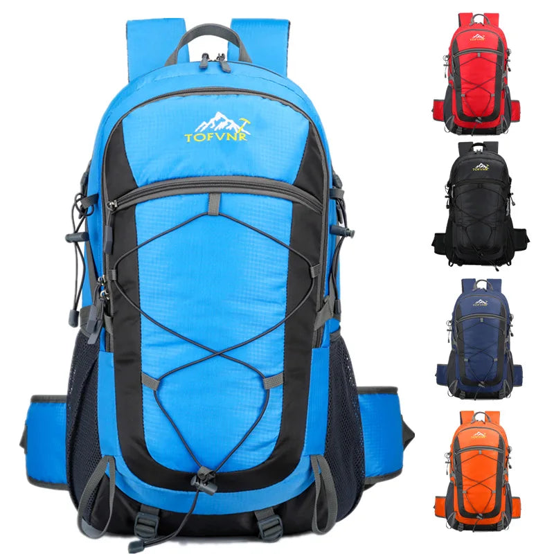 2026 Custom Sports Bag Nylon Mountaineering Travel Hiking Backpacks Portable Backpack
