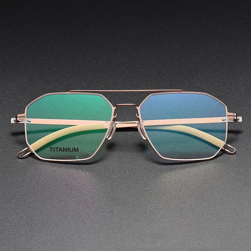 Osicare V259 Luxury Brand Painting Eyeglass Highest Wuality Lens Eye Glasses Designer Spectacles Titanium Eyewear Frames for Men