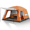 Hot Sale Automatic Outdoor Camping Portable 380*260*195cm 8 Person  Tent Family House Two Rooms Fold Tent