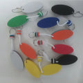 Floating Pvc Foam Key Chains Rescue Tube Float Keychain Eva Foam Keychain for Boating Fishing Kite Surfing Sailing Outdoor Sport