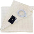 EU Plug Healthy Good Sleep Queen Size Hospital Use Plain Style 100% Cotton 200TC Breathable Grounding Flat Sheet
