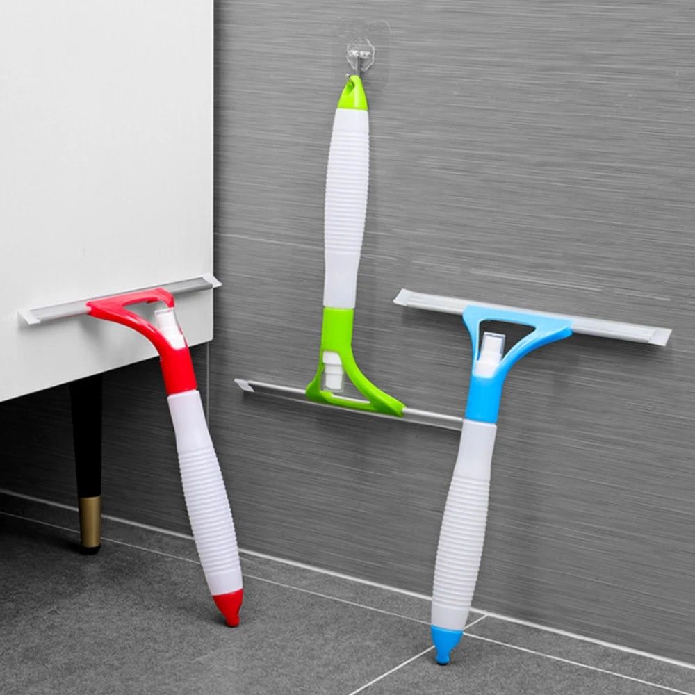 DOOSO 3 in 1 Window Squeegee with Sprayer Window Cleaning Tool Car Washing Windshield Squeegees