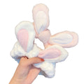Women's Soft Coral Fleece Spa Headband Bow Hair Band for Facial Makeup and Shower Washing Face Comfortable Wrap Headband