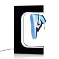 New Arrival Magnetic Floating Sneakers Shoe Display with Color Lighting Function