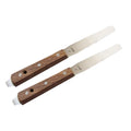 5 Inch Screen Printing Ink Spatula Stainless Steel Wooden Handle Spatulas Ink Knife MegaBDM